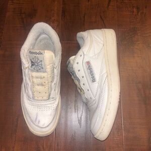 Reebok Club C white trainers
